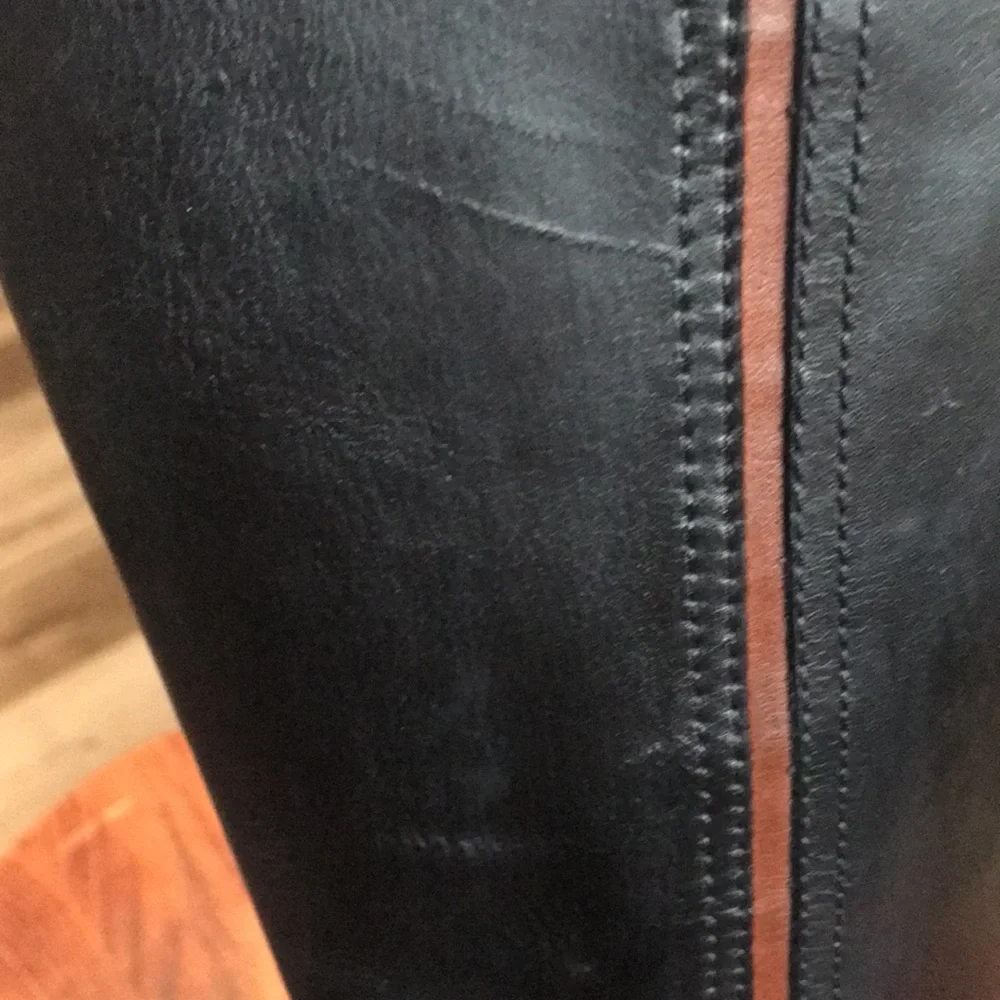 TORY BURCH OVER THE KNEE ZIP UP BOOTS